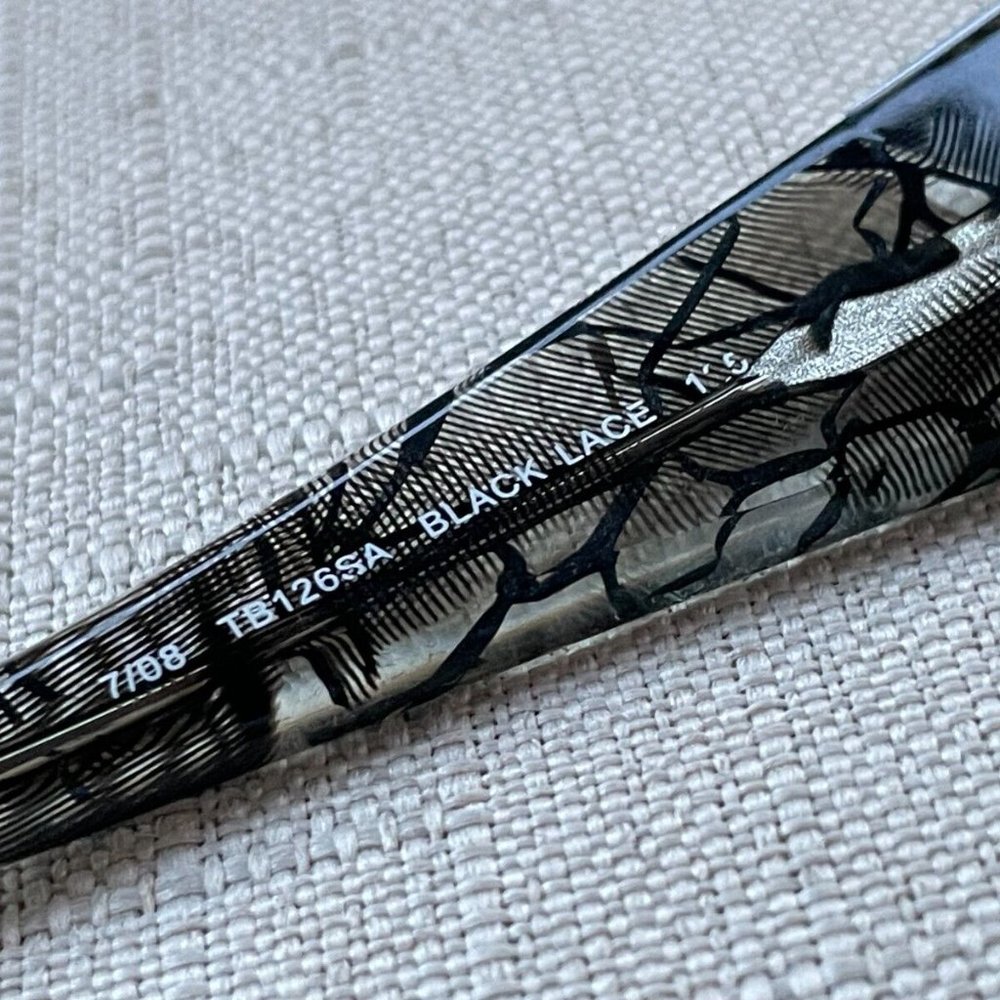 Tommy Bahama Women Eyeglasses Frame Black LACE TB126SA 135 56[]18 Glasses - Picture 9 of 12